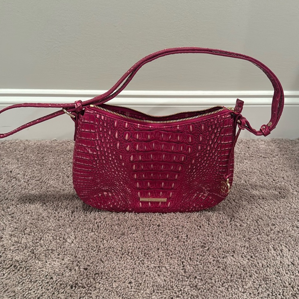 Iridescent Fuschia Brahmin Purse